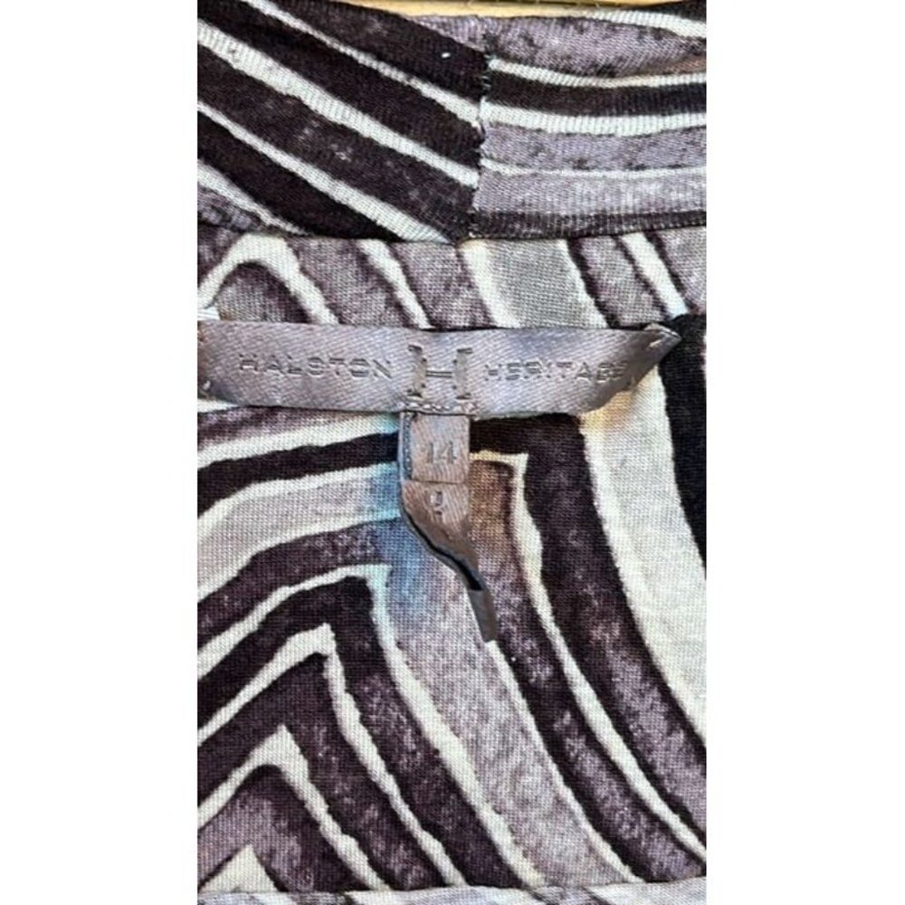 H‎ Halston Heritage Faux Wrap Dress - Picture 5 of 7